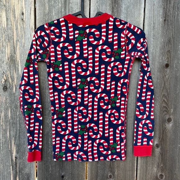 Hanna Andersson Candy Cane PJ Set - Picture 2 of 11